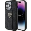 Guess GUHCP15XPGS4TDK iPhone 15 Pro Max 6.7 czarny/black hardcase Grip Stand 4G Triangle Strass