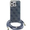 Guess GUHCP15XHC4SEB iPhone 15 Pro Max 6.7 niebieski/blue hardcase Crossbody Cord 4G Print
