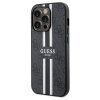 Guess GUHMP15LP4RPSK iPhone 15 Pro 6.1 czarny/black hardcase 4G Printed Stripes MagSafe