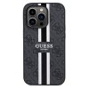 Guess GUHMP15LP4RPSK iPhone 15 Pro 6.1 czarny/black hardcase 4G Printed Stripes MagSafe