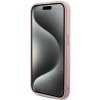 Guess GUHCP14LPSAIRSP iPhone 14 Pro 6.1 różowy/pink hardcase Saffiano Iridescent Script
