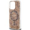 Guess GUHMP15XHGCUSTGW iPhone 15 Pro Max 6.7 brązowy/brown hardcase IML GCube MagSafe