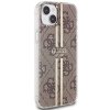 Guess GUHCP15MH4PSEGW iPhone 15 Plus / 14 Plus 6.7 brązowy/brown hardcase IML 4G Gold Stripe