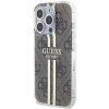 Guess GUHCP15XH4PSEGW iPhone 15 Pro Max 6.7 brązowy/brown hardcase IML 4G Gold Stripe