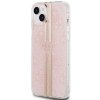 Guess GUHCP15SH4PSEGP iPhone 15 / 14 / 13 6.1 różowy/pink hardcase IML 4G Gold Stripe