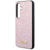Guess GUHCS24SHGGSHP S24 S921różowy/pink hardcase Glitter Script
