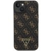 Guess GUHCP15SPG4GPK iPhone 15 / 14 / 13 6.1 czarny/black hardcase 4G Triangle Metal Logo