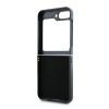 Guess GUHCZF64GMGGR Z Flip6 F741czarny/black Leather 4G Metal Logo