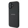 Guess GUHMP16MPGHSMMK iPhone 16 Plus 6.7 czarny/black hardcase Grained Ring MagSafe