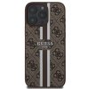 Guess GUHMP16XP4RPSW iPhone 16 Pro Max6.9 brązowy/brown hardcase 4G Printed Stripes MagSafe