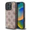 Guess GUHMP16LPGPYSW iPhone 16 Pro 6.3 brązowy/brown hardcase Peony Script MagSafe