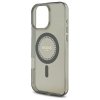 Guess GUHMP16LPFTDTEK iPhone 16 Pro 6.3 czarny/black hardcase IML Rhinestones MagSafe
