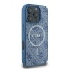 Guess GUHMP16LG4GFRB iPhone 16 Pro6.3 niebieski/blue hardcase 4G Ring Classic Logo MagSafe