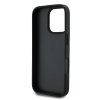 Guess GUHCP16LP4TDPK iPhone 16 Pro 6.3 czarny/black hardcase Leather 4G Triangle Strass