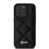 Guess GUHCP16LPSQSQSK iPhone 16 Pro6.3 czarny/black hardcase Quilted Metal Logo