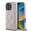 Guess GUHCP16XPSQSQSP iPhone 16 Pro Max6.9 różowy/pink hardcase Quilted Metal Logo