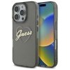 Guess GUHCP16LHCHGSPK iPhone 16 Pro 6.3 czarny/black hardcase IML Heart