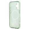 Guess GUHMP16MHFWBDCEN iPhone 16 Plus 6.7 zielony/green hardcase IML Flower & Tonal Circle MagSafe