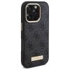 Guess GUHMP16LU4GPRK iPhone 16 Pro 6.3 czarny/black hardcase 4G Logo Plate MagSafe