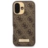 Guess GUHMP16MU4GPRW iPhone 16 Plus 6.7 brązowy/brown hardcase 4G Logo Plate MagSafe