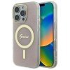 Guess GUHMP16LH4STP iPhone 16 Pro 6.3 różowy/pink hardcase IML 4G MagSafe