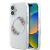 Guess GUHMP16MHFWFCT iPhone 16 Plus6.7 przeźroczysty/transparent hardcase IML Flowers Wreath MagSafe