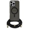 Guess GUHMP16XHCTSGNSK iPhone 16 Pro Max 6.9 czarny/black hardcase Crossbody Cord Script MagSafe