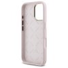 Guess GUHCP16SM4DGPP iPhone 16 6.1      jasnoróżowy/pink hardcase Silicone Logo Strass 4G