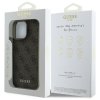 Guess GUHCP16LGF4GBR iPhone 16 Pro 6.3  brązowy/brown hardcase 4G Charms Collection