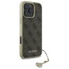 Guess GUHCP16XGF4GBR iPhone 16 Pro Max   6.9 brązowy/brown hardcase 4G Charms Collection