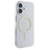 Guess GUHMP16MHFGERET iPhone 16 Plus     6.7 przeźroczysty/transparent hardcase IML Glitter Circle MagSafe