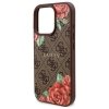 Guess GUHMP16LP4ROPEMCW iPhone 16 Pro    6.3 brązowy/brown hardcase 4G Flowers Print MagSafe