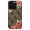 Guess GUHMP16XP4ROPEMCW iPhone 16 Pro    Max 6.9 brązowy/brown hardcase 4G Flowers Print MagSafe