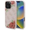 Guess GUHMP16XP4ROPEMCP iPhone 16 Pro    Max 6.9 różowy/pink hardcase 4G Flowers Print MagSafe