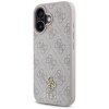 Etui Guess HC PU 4G Small 4G and Classic do iPhone 16 MagSafe różowy