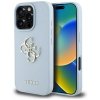 Etui Guess Grained Big 4G Logo Small     Classic Logo do iPhone 16 Pro Max niebieski