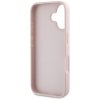 Etui Guess Grained Big 4G Logo Small     Classic Logo do iPhone 16 różowy