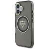 Etui Guess IML Metal Mountain Logo       MagSafe do iPhone 16 czarny