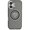 Etui Guess IML Metal Mountain Logo       MagSafe do iPhone 16 czarny