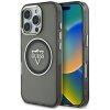 Etui Guess IML Metal Mountain Logo       MagSafe do iPhone 16 Pro czarny