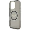 Etui Guess IML Metal Mountain Logo       MagSafe do iPhone 16 Pro czarny