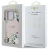 Etui Guess Grained Printed Flower        Pattern MagSafe do iPhone 16 Pro różowy