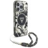 Etui Guess Palm Trees Triangle Pearl     Strap MagSafe do iPhone 16  Pro czarny