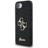 Etui Guess Fixed Glitter Big 4G do       iPhone 16e czarny