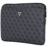 Torba Guess Sleeve 14 4G Zipper Pocket  Triangle Logo czarny