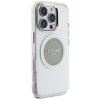 Etui Guess IML Metal Colored Circle      Classic Logo MagSafe do iPhone 16 Pro szary