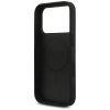 Etui Guess Leather 4G Triangle Strass    MagSafe do iPhone 17 Pro czarny