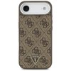 Etui Guess 4G Triangle Logo MagSafe do   iPhone Air brązowy srebrny