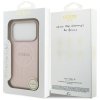 Etui Guess Saffiano Classic Logo MagSafe do iPhone 17 Pro różowy