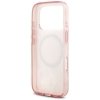 Etui Guess IML Flower & Tonal Circle     MagSafe do iPhone 17 Pro różowy